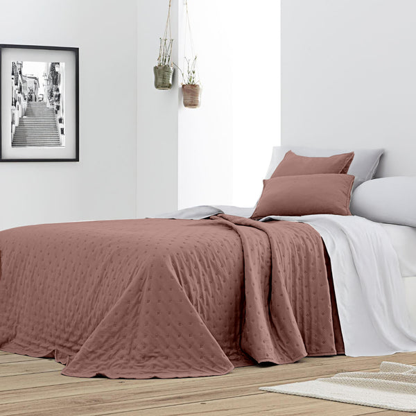 Trapuntino Matrimoniale In Velluto Morbido Primaverile Copriletto Trapunta Leggera Coperta Estiva Elegante Due Piazze Prodotto Italiano