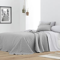 Trapuntino Matrimoniale In Velluto Morbido Primaverile Copriletto Trapunta Leggera Coperta Estiva Elegante Due Piazze Prodotto Italiano