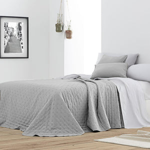 Trapuntino Matrimoniale In Velluto Morbido Primaverile Copriletto Trapunta Leggera Coperta Estiva Elegante Due Piazze Prodotto Italiano