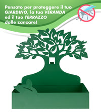 Porta Zampirone In Metallo Da Esterno E Interno Porta Spirale Insetti Zanzare Con Vasca Posacenere Design Moderno Portazampirone Spirale Zanzara