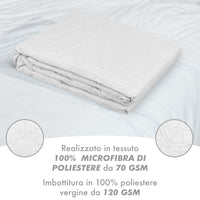 Copriletto Fiocco Trapuntato Matrimoniale Elegante Trapuntino Con Trapuntatura Fantasia Fiocchetti Due Piazze Coperta Letto Leggera Primavera Estate Trapunta Coperta Leggera Fiocchetto