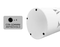 Portaombrelli Interno Esterno  Elegante in Metallo Con Ganci Per Ombrellini Design Moderno