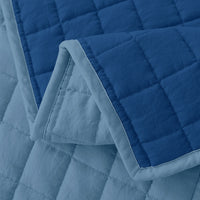Trapuntino Coperta Primaverile Bicolore Trapunta Anallergica Piumino Mezza Stagione Tinta Unita Made in Italy