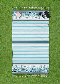 Telo Mare Con Frange Asciugamano Da Spiaggia Misura Grande 90x190 Cm Assorbente In Morbido Cotone Leggero Stampe Moderne Anti Sabbia Lettino Vacanze Piscina