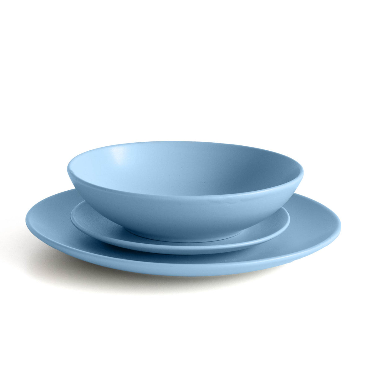 Servizio 18 Pezzi Piatti Cucina In Porcellana Gres Matt Design Moderno Finiture Opache Piatto Fondo Piano Dessert Lavastoviglie MicroondeCertificati Contatto Alimentare