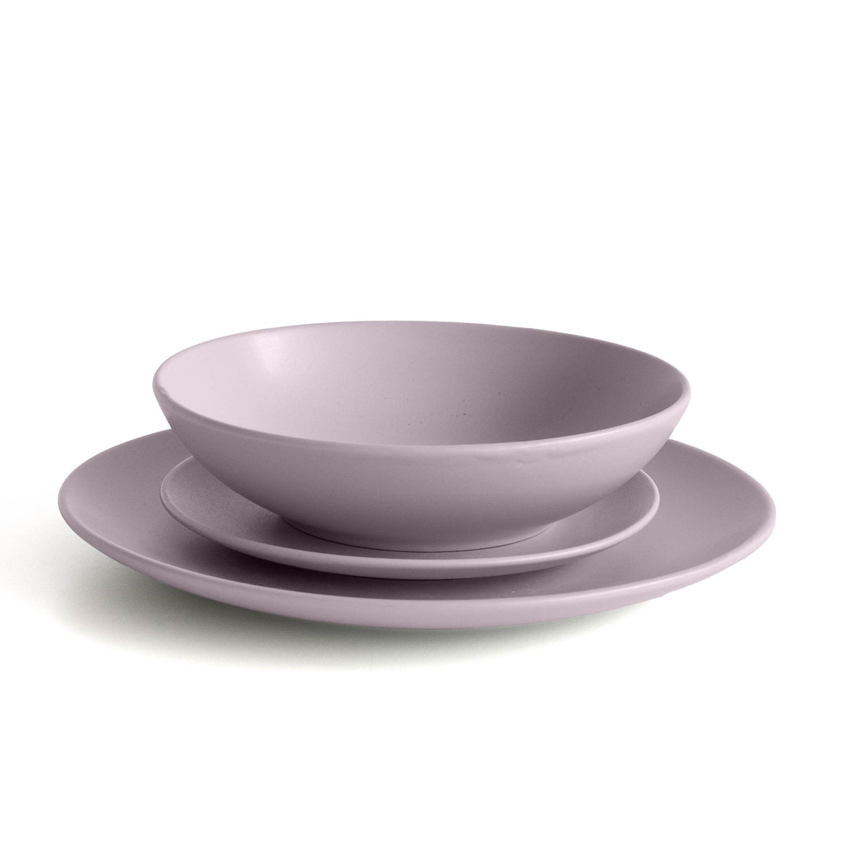Servizio 18 Pezzi Piatti Cucina In Porcellana Gres Matt Design Moderno Finiture Opache Piatto Fondo Piano Dessert Lavastoviglie MicroondeCertificati Contatto Alimentare