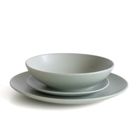 Servizio 18 Pezzi Piatti Cucina In Porcellana Gres Matt Design Moderno Finiture Opache Piatto Fondo Piano Dessert Lavastoviglie MicroondeCertificati Contatto Alimentare