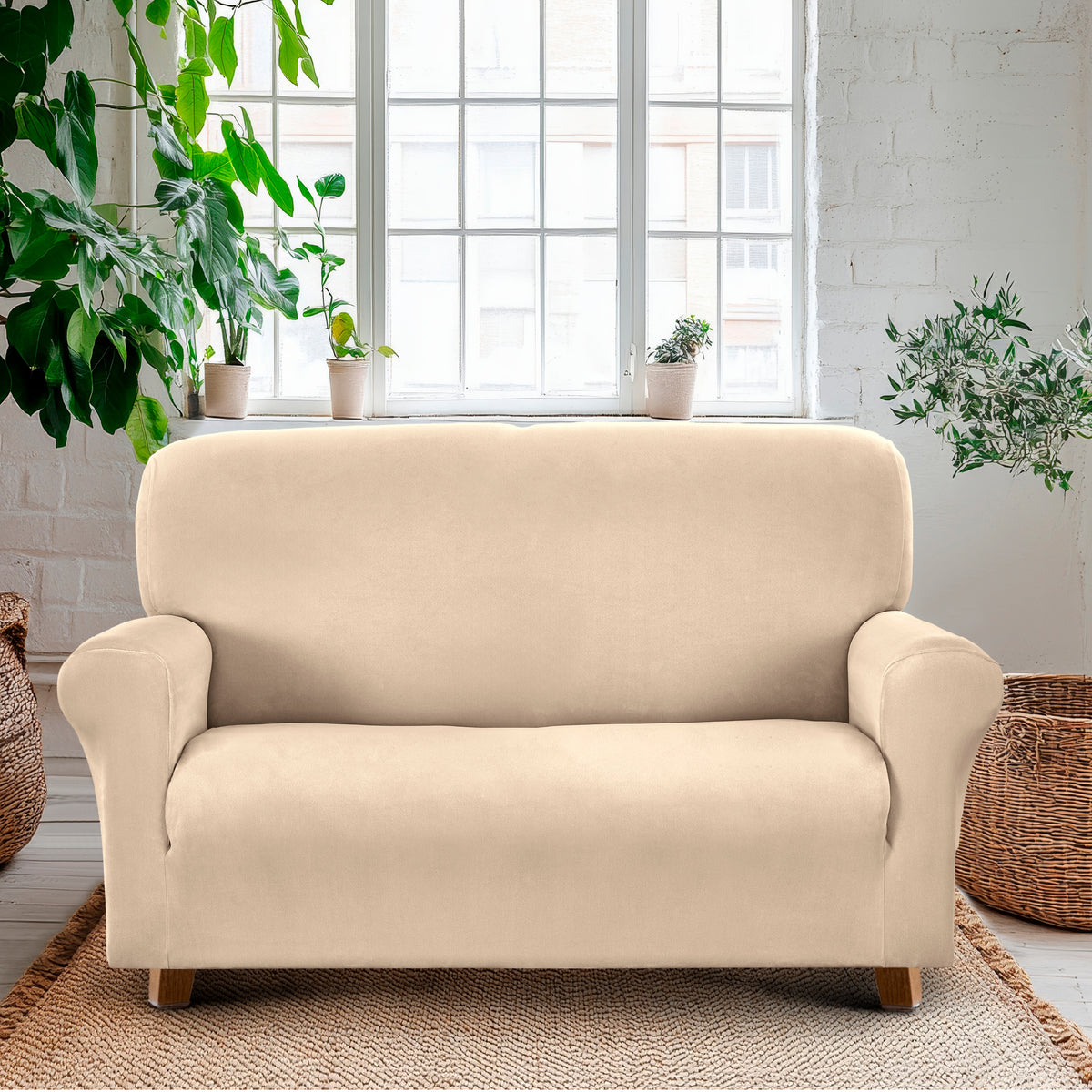 Copridivano In Velluto Elegante Impermeabile Tessuto Elasticizzato Antimacchia Il Gruppone Passione Casa