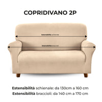Copridivano In Velluto Elegante Impermeabile Tessuto Elasticizzato Antimacchia Il Gruppone Passione Casa