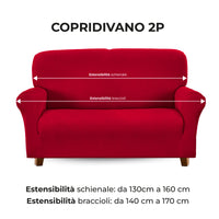 Copridivano In Velluto Elegante Impermeabile Tessuto Elasticizzato Antimacchia Il Gruppone Passione Casa