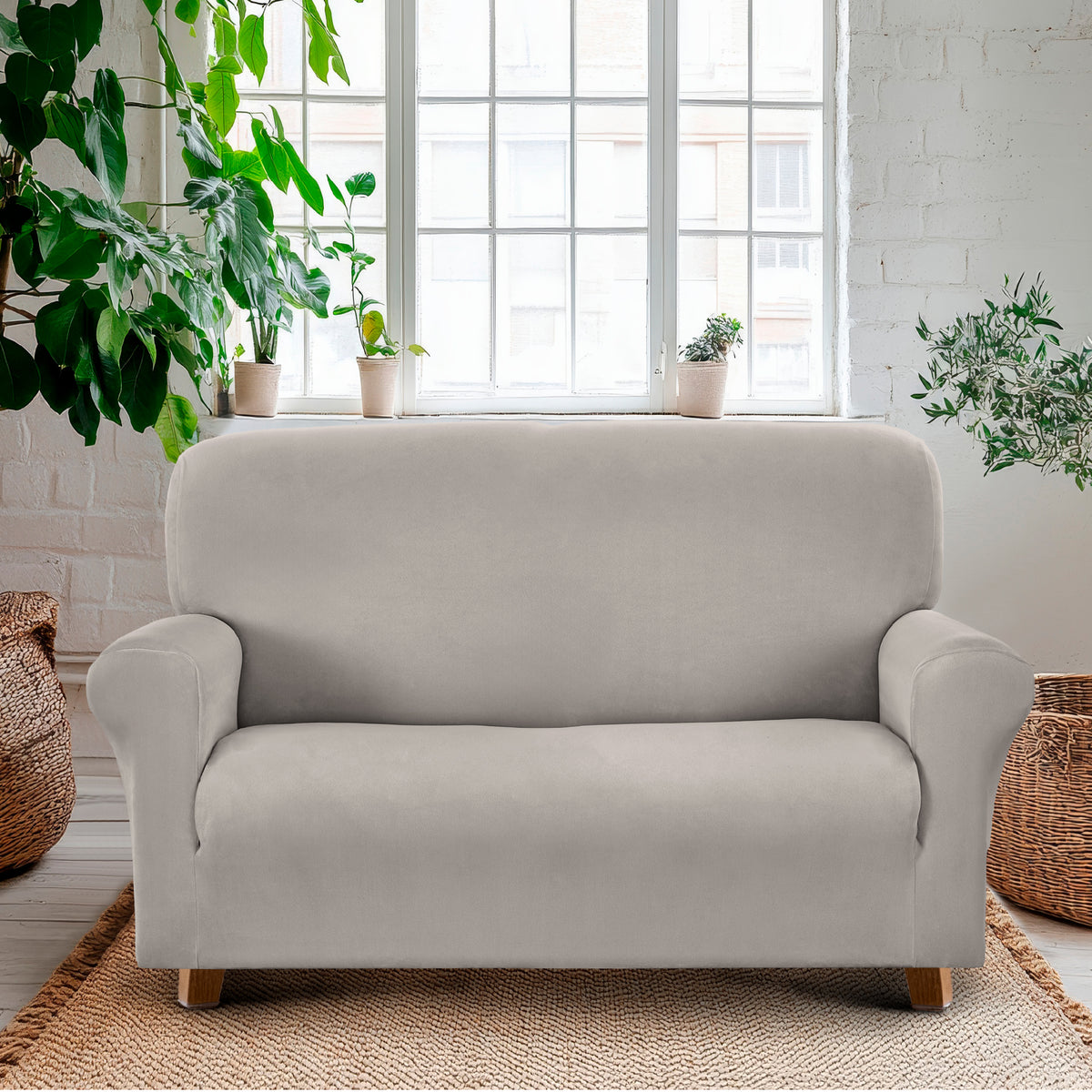 Copridivano In Velluto Elegante Impermeabile Tessuto Elasticizzato Antimacchia Il Gruppone Passione Casa