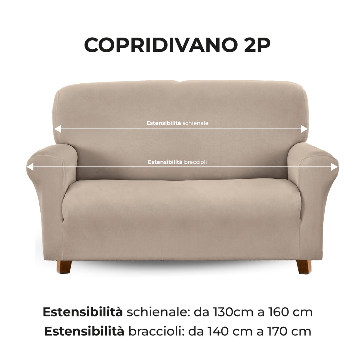 Copridivano In Velluto Elegante Impermeabile Tessuto Elasticizzato Antimacchia Il Gruppone Passione Casa