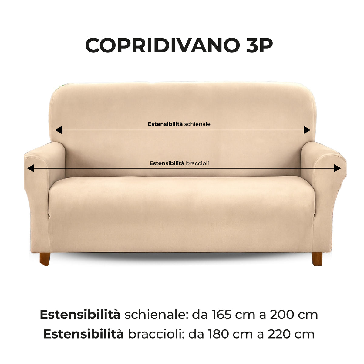 Copridivano In Velluto Elegante Impermeabile Tessuto Elasticizzato Antimacchia Il Gruppone Passione Casa