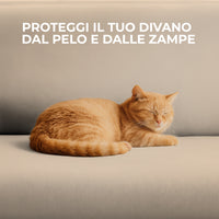 Copridivano In Velluto Elegante Impermeabile Tessuto Elasticizzato Antimacchia Il Gruppone Passione Casa