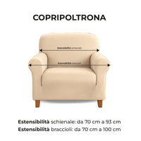 Copridivano In Velluto Elegante Impermeabile Tessuto Elasticizzato Antimacchia Il Gruppone Passione Casa
