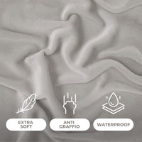 Copridivano In Velluto Elegante Impermeabile Tessuto Elasticizzato Antimacchia Il Gruppone Passione Casa