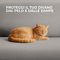 Copridivano In Velluto Elegante Impermeabile Tessuto Elasticizzato Antimacchia Il Gruppone Passione Casa