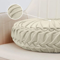 Cuscino Rotondo Zucca Effetto Velluto Circolari Per Divano Decorativo Letto 40 Cm