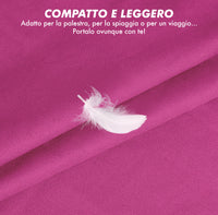 Set 2 Asciugamani Palestra Sport Salviette Sportive In Microfibra Compatte Ultraleggere Fitness Sauna Yoga Viaggio Asciugamano Piscina Salvietta Corsa Telo Allenamento Lavabili No Odori