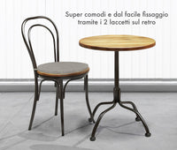 Cuscini Rotondi Per Sedie Cucina Imbottiti Sfoderabili Con Cerniera Cuscino Rotondo Ø 40 Cm Sedia Tavolo Lavabile In Lavatrice Con Lacci Per Fissaggio Prodotto Italiano Comodi