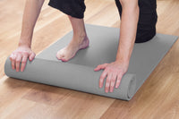 Tappetino Yoga Fitness Ginnastica Tappeto Palestra Antiscivolo Arrotolabile 61 x 173 Cm