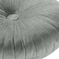 Cuscino Rotondo Zucca Effetto Velluto Circolari Per Divano Decorativo Letto 40 Cm