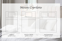 Copriletto Trapuntato Primavera Estate Trapuntino Bicolore Trapunta Letto Sottile Double Face Singolo Piazza Mezza e Matrimoniale