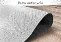Tappeto Arredo In Vero Bamboo Naturale Grande a Listelli Bordato Bambù Soggiorno Cucina Salotto Listello Legno