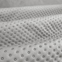 Trapuntino Matrimoniale Elegante Copriletto Con Balza Applicata Trapuntatura Pinsonic Tinta Unita Due Piazze Coperta Letto Leggera Primavera Estate Trapunta