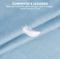 Set 2 Asciugamani Palestra Sport Salviette Sportive In Microfibra Compatte Ultraleggere Fitness Sauna Yoga Viaggio Asciugamano Piscina Salvietta Corsa Telo Allenamento Lavabili No Odori