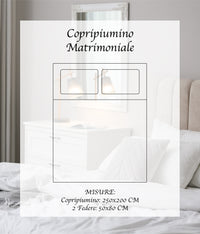 Copripiumino In Cotone Matrimoniale Sacco e Federe Due Piazze Con Stampe In Altissima Definizione Parure Letto