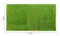 Erba Sintetica Prato Sintetico Artificiale Giardino 3.5 Cm Bicolore Effetto Secco Drenante Resistente Uv Terrazzo Balcone Manto Calpestabile 35Mm