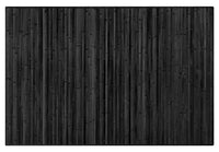 Tappeto Arredo In Vero Bamboo Naturale Grande a Listelli Bordato Bambù Soggiorno Cucina Salotto Listello Legno