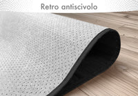 Tappeto Arredo In Vero Bamboo Naturale Grande a Listelli Bordato Bambù Soggiorno Cucina Salotto Listello Legno