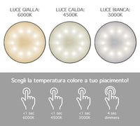 Coppia Di Lampada Da Tavolo LED Set 2 Pezzi Design Moderno Senza Fili Ricaricabile Controllo Touch Selezione Colore Intensità Dimmerabile Altezza Regolabile Con Adattatore Per Bottiglia 3000/4500/600K