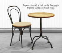 Cuscini Rotondi Per Sedie Cucina Imbottiti Sfoderabili Con Cerniera Cuscino Rotondo Ø 40 Cm Sedia Tavolo Lavabile In Lavatrice Con Lacci Per Fissaggio Prodotto Italiano Comodi
