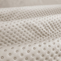 Trapuntino Matrimoniale Elegante Copriletto Con Balza Applicata Trapuntatura Pinsonic Tinta Unita Due Piazze Coperta Letto Leggera Primavera Estate Trapunta