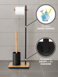 Piantana Portarotolo e Scopino WC il Gruppone