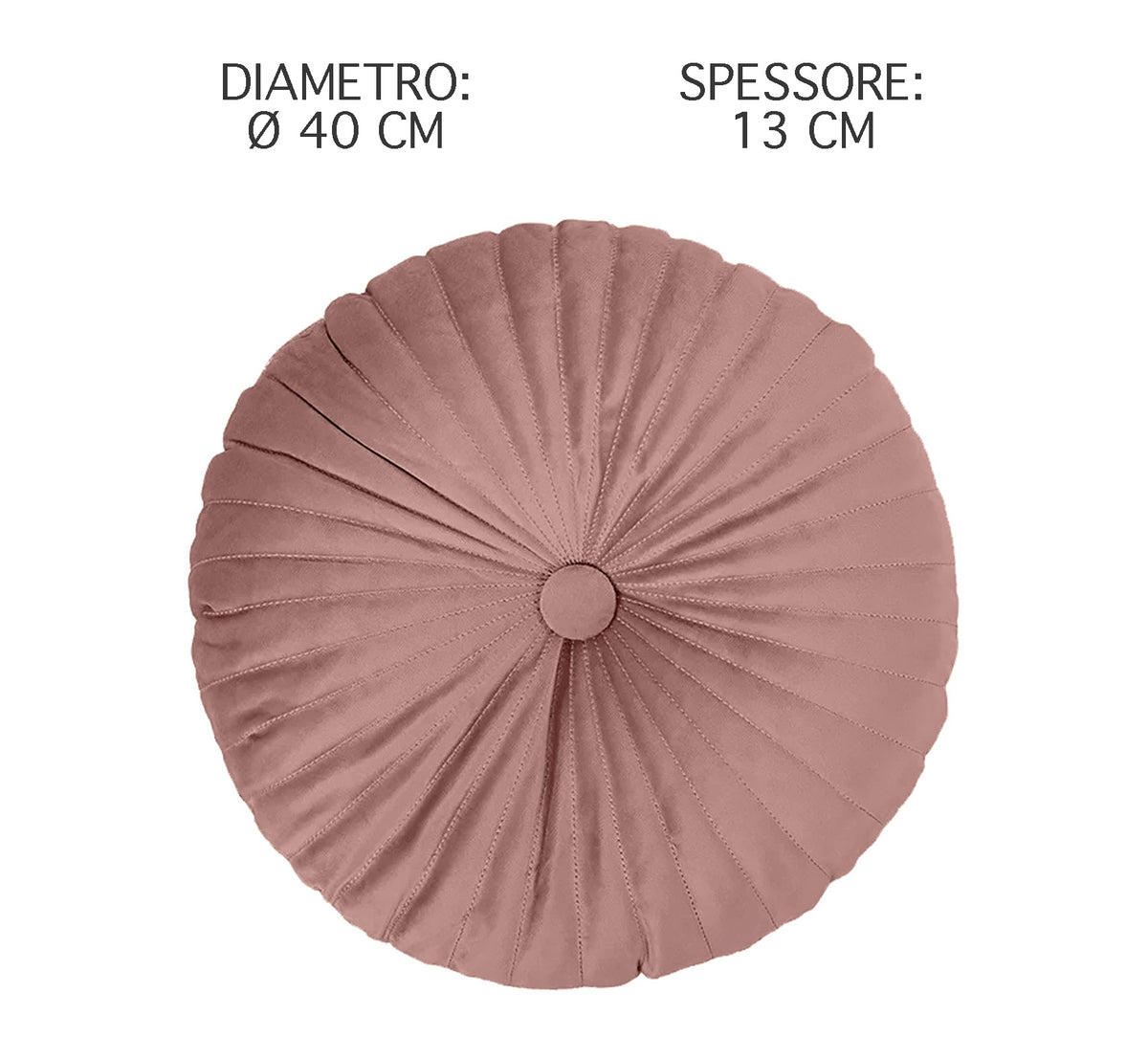 Cuscino Cilindrico Impermeabile 20x150 Cm - Supporto Lombare E Cervicale - Foto 3