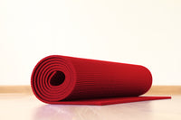 Tappetino Yoga Fitness Ginnastica Tappeto Palestra Antiscivolo Arrotolabile 61 x 173 Cm