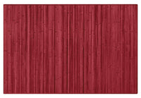 Tappeto Arredo In Vero Bamboo Naturale Grande a Listelli Bordato Bambù Soggiorno Cucina Salotto Listello Legno