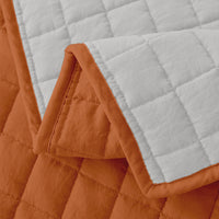 Trapuntino Coperta Primaverile Bicolore Trapunta Anallergica Piumino Mezza Stagione Tinta Unita Made in Italy