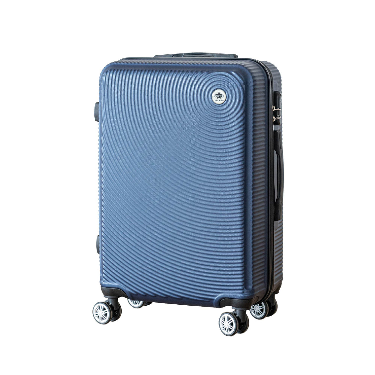 Coveri Set Di 3 Valigie Rigide ABS Valigia Da Viaggio Con Chiusura Lucchetto Combinazione Grande Media Piccola Forti Resistenti Manico Telescopico Ruote Staccabili Trolley