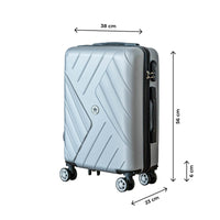 COVERI Trolley Bagaglio Mano Rigido 38x56x23 Piccolo Ultraleggero Valigia In Abs Con 4 Ruote Removibili Manico Chiusura Di Sicurezza Per Compagnie Low Cost Economy Zaino Da Viaggio