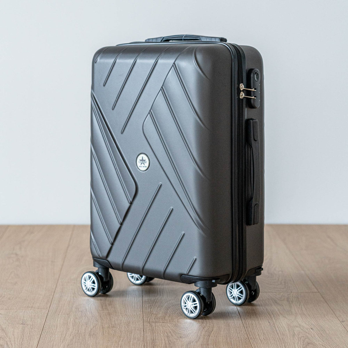 COVERI Trolley Bagaglio Mano Rigido 38x56x23 Piccolo Ultraleggero Valigia In Abs Con 4 Ruote Removibili Manico Chiusura Di Sicurezza Per Compagnie Low Cost Economy Zaino Da Viaggio