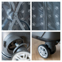 COVERI Trolley Bagaglio Mano Rigido 38x56x23 Piccolo Ultraleggero Valigia In Abs Con 4 Ruote Removibili Manico Chiusura Di Sicurezza Per Compagnie Low Cost Economy Zaino Da Viaggio