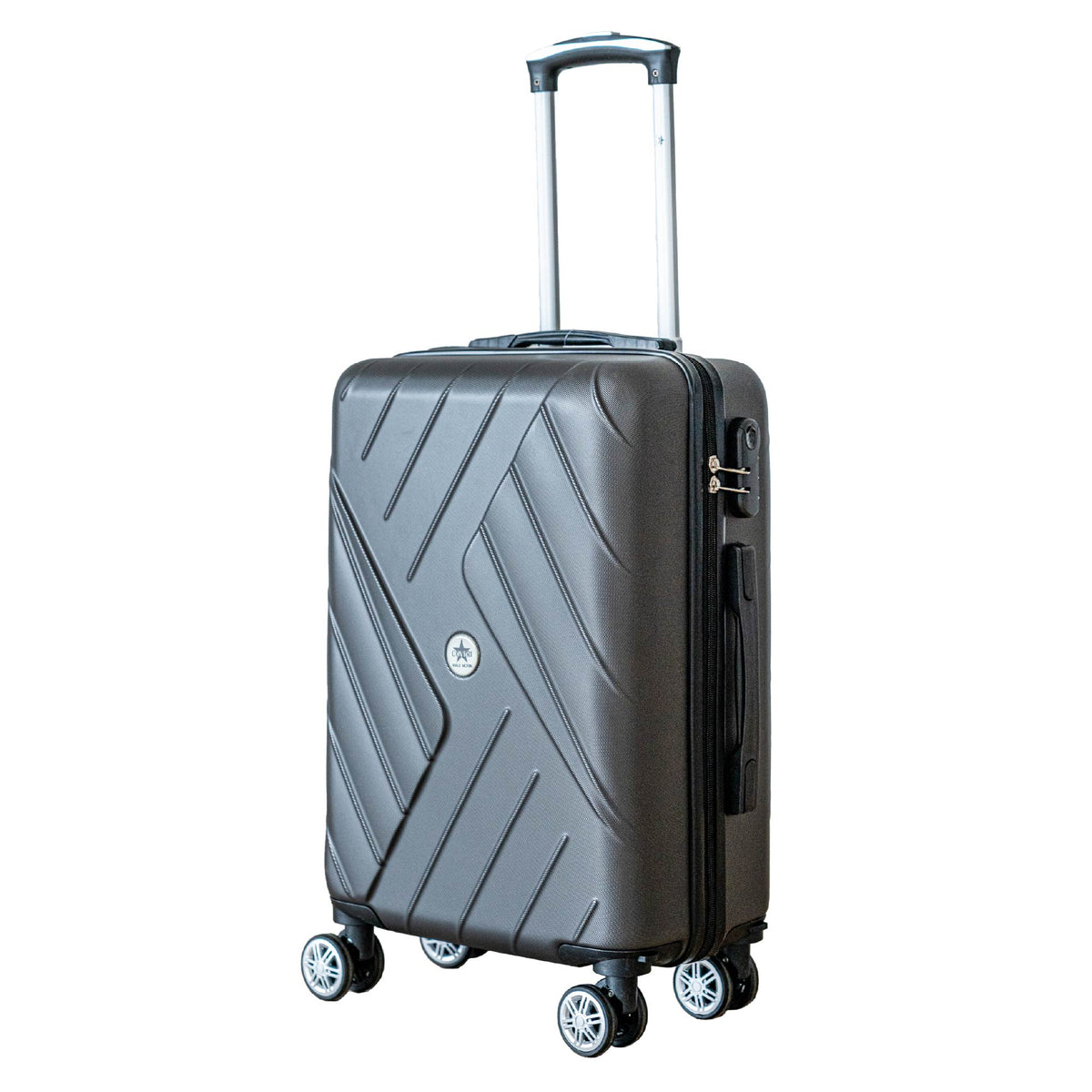 COVERI Trolley Bagaglio Mano Rigido 38x56x23 Piccolo Ultraleggero Valigia In Abs Con 4 Ruote Removibili Manico Chiusura Di Sicurezza Per Compagnie Low Cost Economy Zaino Da Viaggio