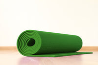 Tappetino Yoga Fitness Ginnastica Tappeto Palestra Antiscivolo Arrotolabile 61 x 173 Cm