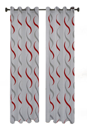 Tende Finestra con Occhielli 4 Cm Decorazione a Pannello soggiorno Moderno Salotto e Camera da Letto Cucina 1 o 2 Pannelli 140 X 290