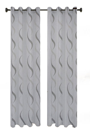Tende Finestra con Occhielli 4 Cm Decorazione a Pannello soggiorno Moderno Salotto e Camera da Letto Cucina 1 o 2 Pannelli 140 X 290